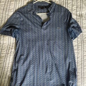 Michael Kors short sleeve casual shirt